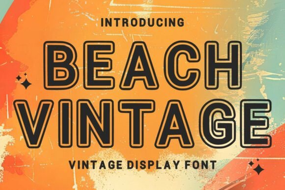 Beach Vintage: Infusing Projects with Retro Double-Line Charm