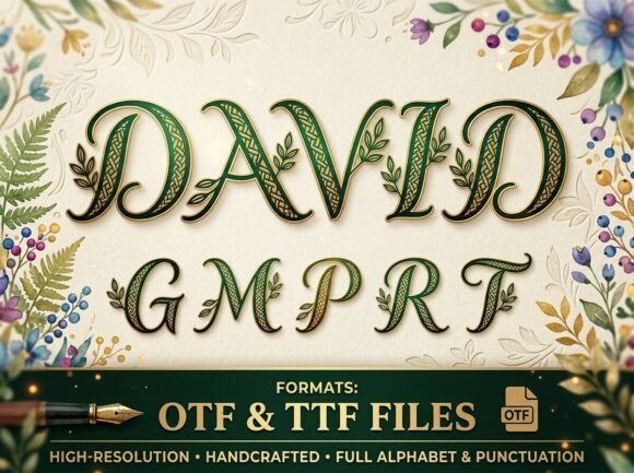 David: A Font Rooted in Ancient Groves