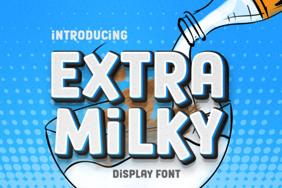 Extra Milky: A Playful Soft Vibe for Your Brand