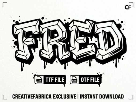 Fred: A Bold Typeface for Unforgettable Headlines