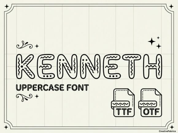 Infuse Your Work with Whimsy Using Kenneth Display Font