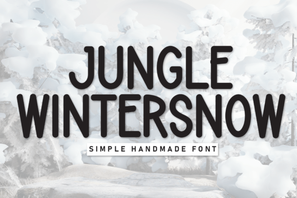 Jungle Wintersnow: The Handwritten Font with a Playful Heart
