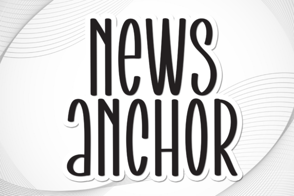News Anchor: The Handwritten Font with Captivating Warmth
