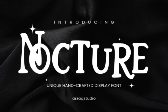 Nocture: The Whimsical Serif Font with Modern Charm