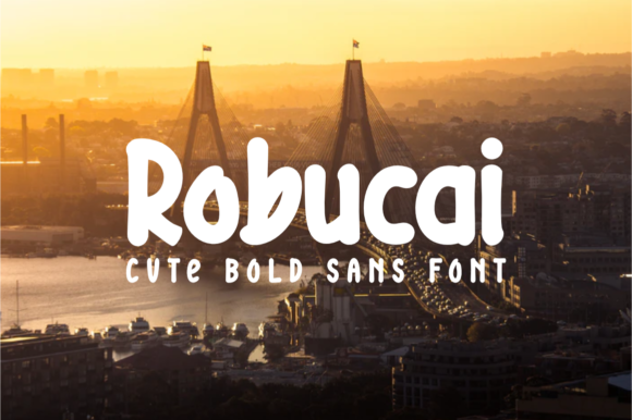 Robucai: A Modern Display Font for Smart, Cool Designs