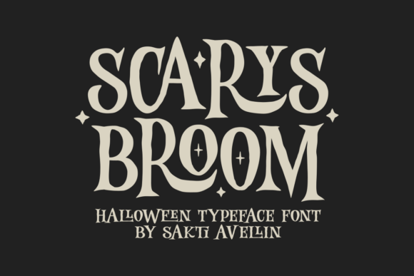 Scarys Broom: A Serif Font with a Magical Edge