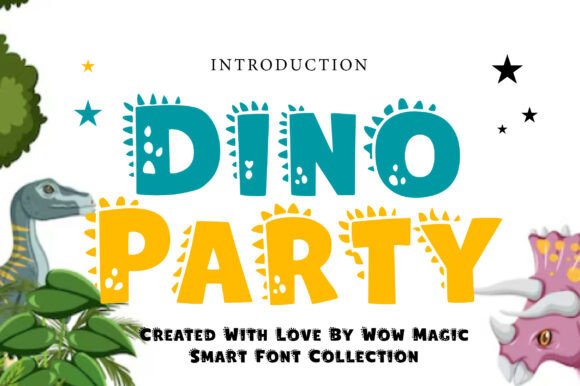 Why Dino Party is the Ultimate Playful Display Font